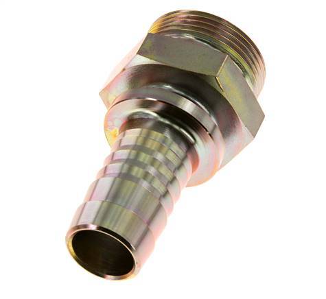 25 mm (1'') & G1-1/4'' zink plated Steel Hose Barb Male Safety collars
