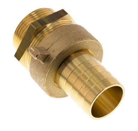 32 mm (1-1/4'') & G1-1/4'' Brass Hose Barb MaleConical Sealing NBR Wing Nut