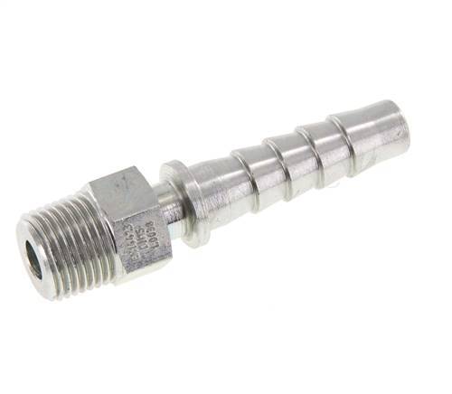 13x25 mm & R1/2'' zink plated Steel Hose Pillar with Male Threads DIN EN 14423