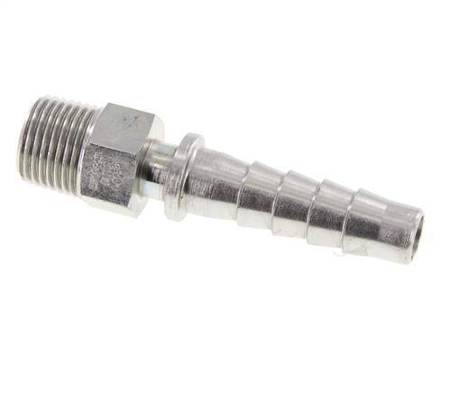 13x25 mm & R1/2'' zink plated Steel Hose Pillar with Male Threads DIN EN 14423