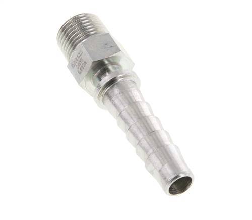 13x25 mm & R1/2'' zink plated Steel Hose Pillar with Male Threads DIN EN 14423