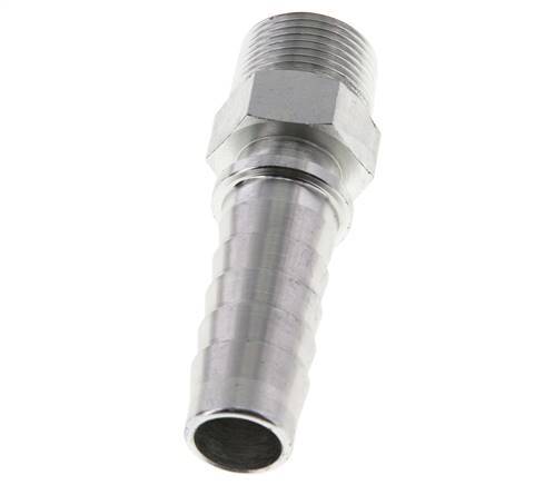 19x33 mm & R3/4'' zink plated Steel Hose Pillar with Male Threads DIN EN 14423
