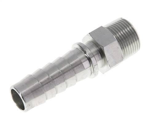 19x33 mm & R3/4'' zink plated Steel Hose Pillar with Male Threads DIN EN 14423