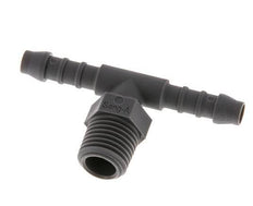 6 mm (1/4'') & R1/4'' PA 6 Tee Hose Barb with Male Threads [10 Pieces]