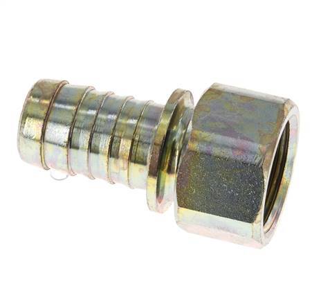 25 mm (1'') & G1'' zink plated Steel Hose Barb Female Safety collars