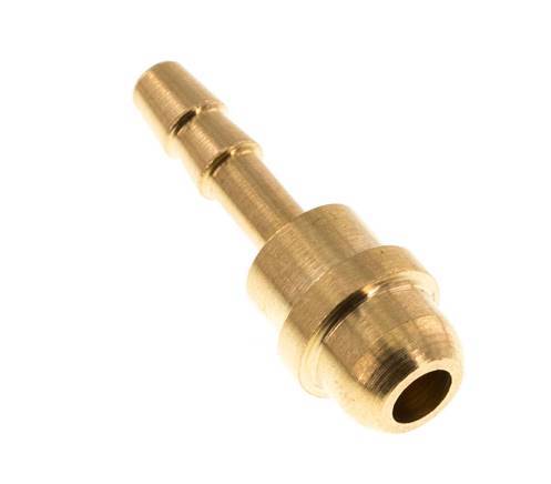 4 mm Brass Hose Barb without Union Nut (G1/4'') [10 Pieces]