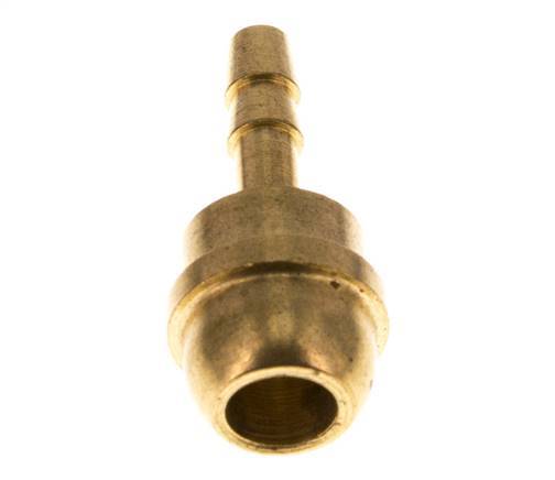 4 mm Brass Hose Barb without Union Nut (G3/8'') [5 Pieces]