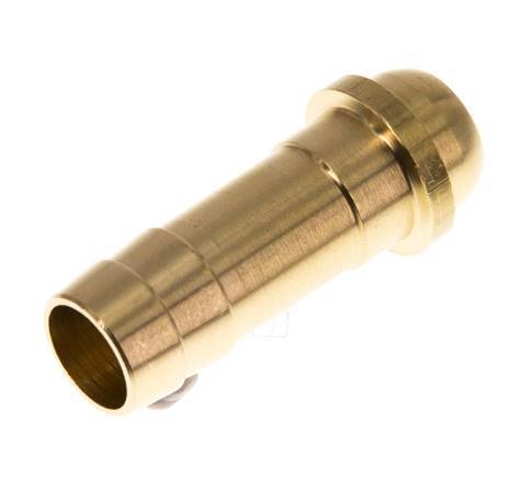 13 mm (1/2'') Brass Hose Barb without Union Nut (G1/2'') [2 Pieces]