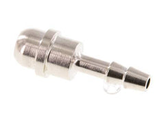 4 mm nickel plated Brass Hose Barb without Union Nut (G1/4'') 15.5mm [5 Pieces]