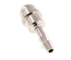 4 mm nickel plated Brass Hose Barb without Union Nut (G1/4'') 15.5mm [5 Pieces]