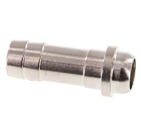 13 mm (1/2'') nickel plated Brass Hose Barb without Union Nut (G1/2'') 19.5mm [2 Pieces]