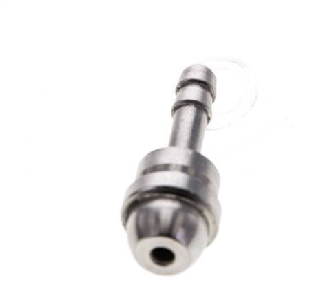 4 mm Stainless Steel Hose Barb without Union Nut (G1/4'')
