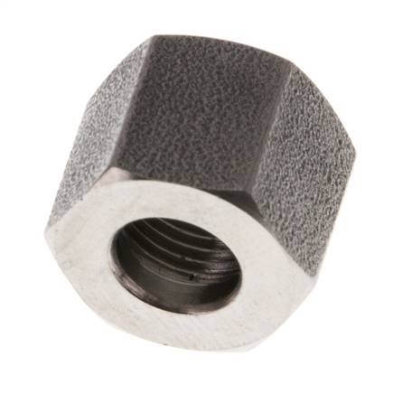 4/6mm (G1/8'') Stainless Steel Union Nut L12mm
