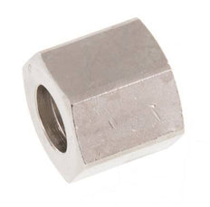 4/6mm (G1/4'') Nickel-plated Brass Union Nut L15.5mm [5 Pieces]