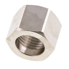 4/6/9mm (G3/8'') Nickel-plated Brass Union Nut L14.5mm [5 Pieces]