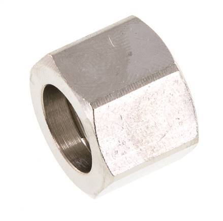 4/6/9mm (G3/8'') Nickel-plated Brass Union Nut L14.5mm [5 Pieces]