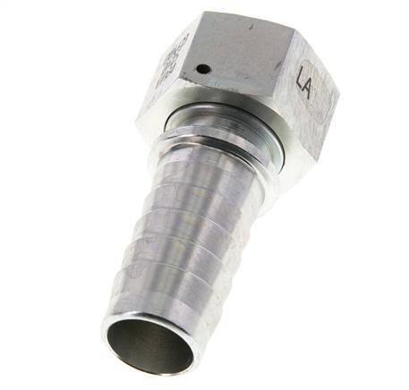 25x40 mm & G1'' zink plated Steel Hose Pillar with Union Nut DIN EN 14423 / DIN 2826