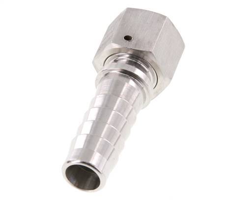 19x33 mm & G3/4'' Stainless Steel 1.4301 Hose Pillar with Union Nut DIN EN 14423 / DIN 2826