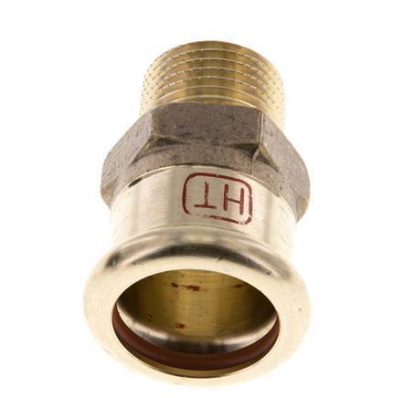 Press Fitting - 22mm Female & R 1/2'' Male - Copper alloy