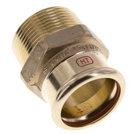 Press Fitting - 35mm Female & R 1-1/4'' Male - Copper alloy