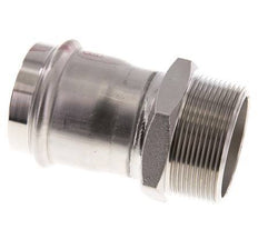 Press Fitting - 54mm Female & R 2'' Male - Stainless Steel