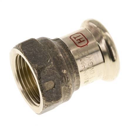 Press Fitting - 22mm Female & Rp 3/4'' Female - Copper alloy