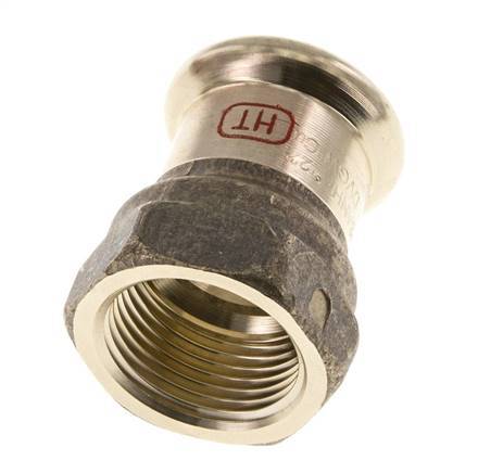 Press Fitting - 22mm Female & Rp 3/4'' Female - Copper alloy