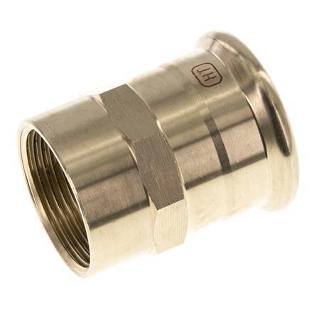 Press Fitting - 42mm Female & Rp 1-1/4'' Female - Copper alloy