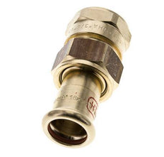Union Press Fitting - 18mm Female & Rp 3/4'' Female - Copper alloy Flat Sealing