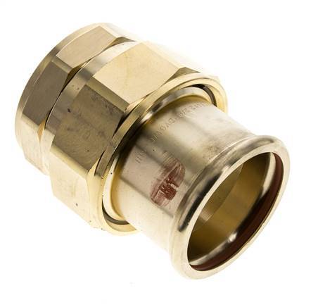 Union Press Fitting - 54mm Female & Rp 2'' Female - Copper alloy Flat Sealing