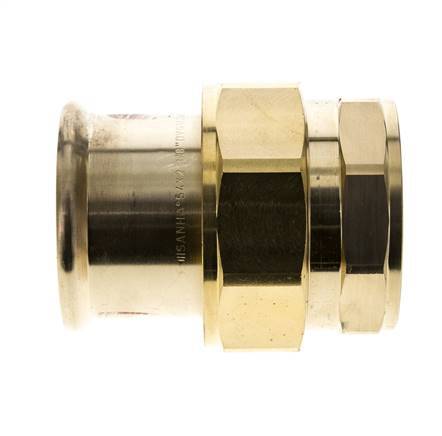 Union Press Fitting - 54mm Female & Rp 2'' Female - Copper alloy Flat Sealing