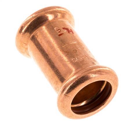 Press Fitting - 15mm Female - Copper alloy