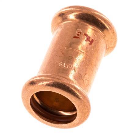 Press Fitting - 15mm Female - Copper alloy
