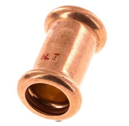 Press Fitting - 15mm Female - Copper alloy