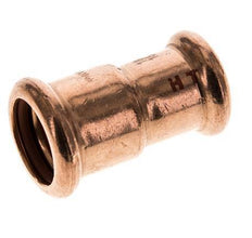 Press Fitting - 15mm Female & 18mm - Copper alloy