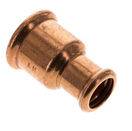Press Fitting - 18mm Female & 28mm - Copper alloy