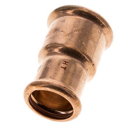 Press Fitting - 28mm Female & 35mm - Copper alloy