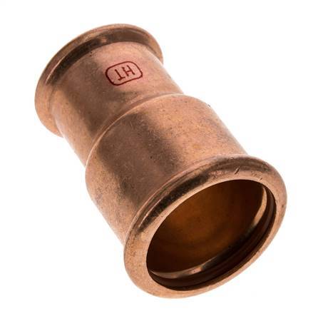Press Fitting - 35mm Female & 42mm - Copper alloy