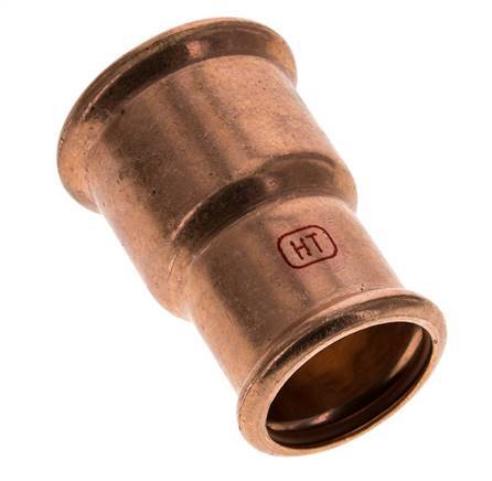 Press Fitting - 35mm Female & 42mm - Copper alloy