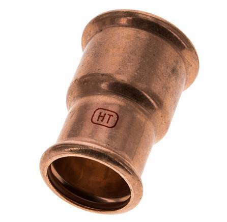 Press Fitting - 35mm Female & 42mm - Copper alloy