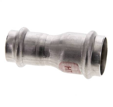 Press Fitting - 22mm Female & 28mm - Stainless Steel