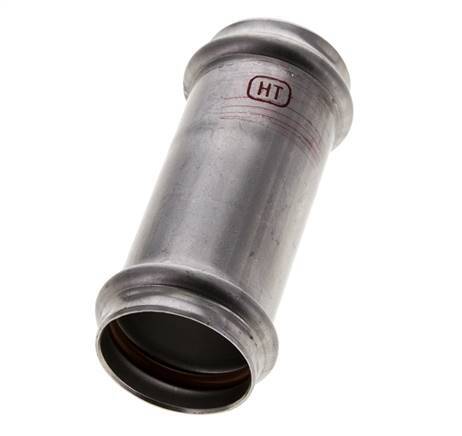 Press Fitting - 35mm Female - Stainless Steel Long