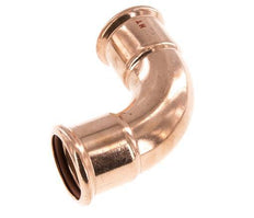 90deg Elbow Press Fitting - 42mm Female - Copper alloy