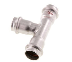 Tee Press Fitting - 22mm Female - Stainless Steel