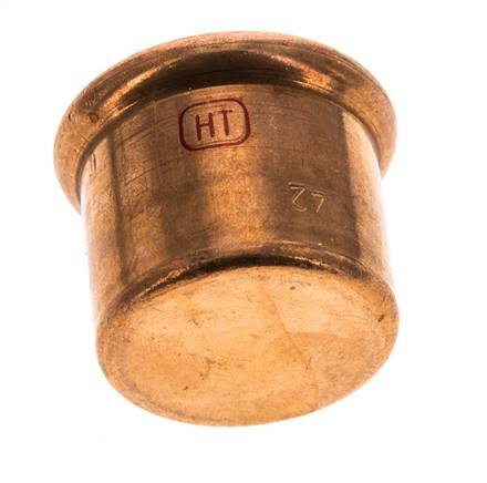 End Cap - 42mm Female - Copper alloy