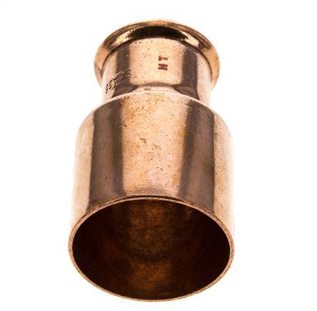 Press Fitting - 35mm Female & 54mm Male - Copper alloy