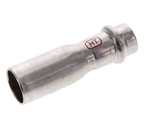 Press Fitting - 15mm Female & 22mm Male - Stainless Steel