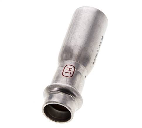 Press Fitting - 15mm Female & 22mm Male - Stainless Steel