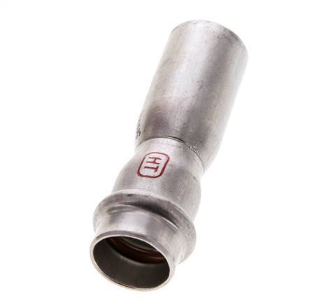 Press Fitting - 18mm Female & 22mm Male - Stainless Steel
