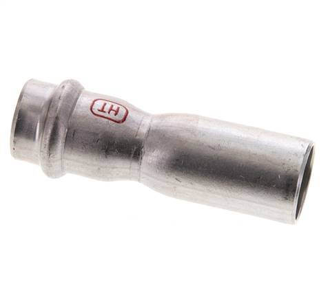 Press Fitting - 18mm Female & 22mm Male - Stainless Steel